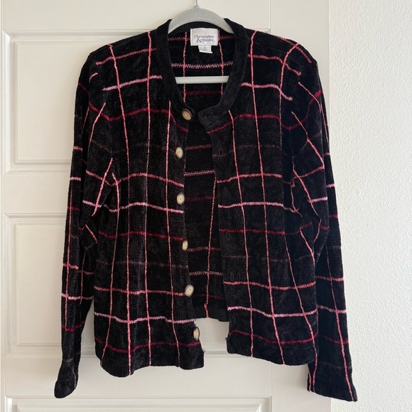 Christopher & Banks Sweaters - Christopher & Banks Open Front Cardigan Valentine’s Day Size Medium